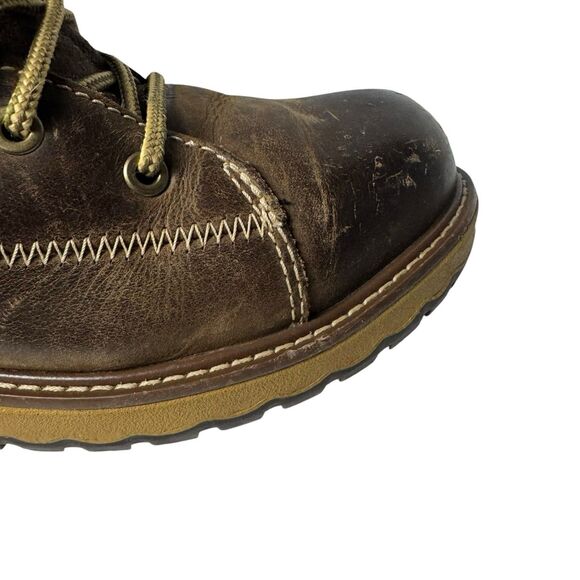 Women's Timberland Pro Alloy Toe Brown Work Boot A1 KJR Size 6.5 - Picture 15 of 16